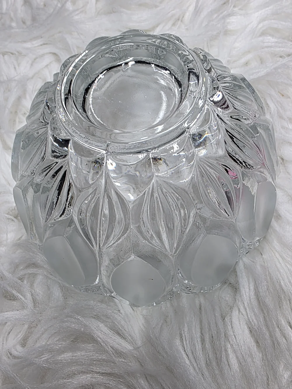 Clear Glass Decorative Bowl - Home Accents